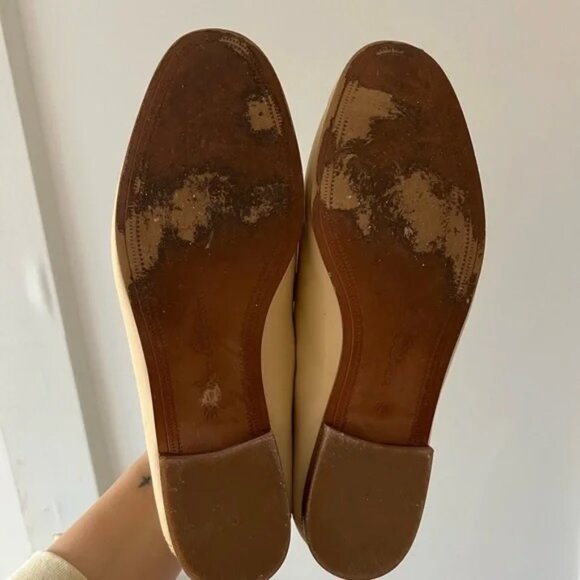 Sam Edelman Cream Loraine Bit Loafers Size 7.5 - Picture 3 of 5